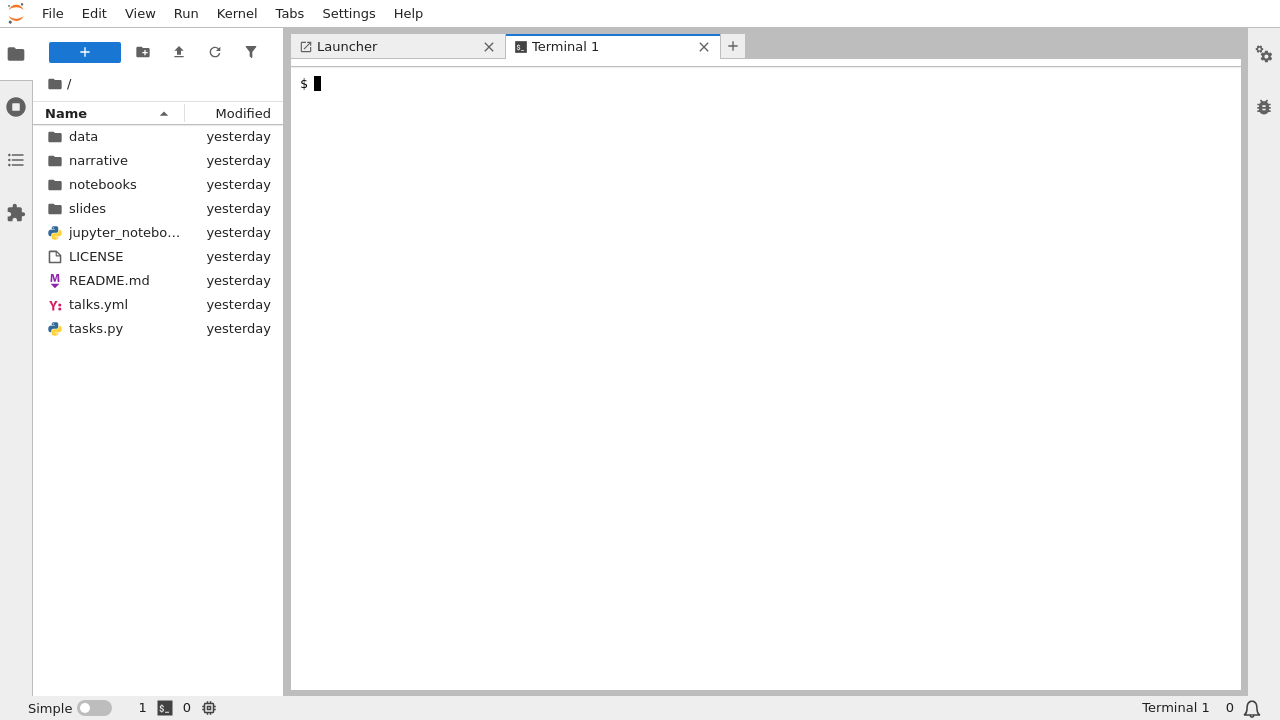 (Before Change) Default terminal position in "multiple" (default) mode