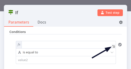 Opening the Expression Editor