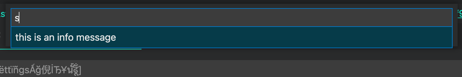 输入框显示'这是一个信息消息'的严重性消息