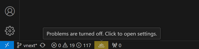 问题:状态栏项目不可见和悬停